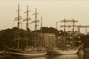 Kruzenshtern and Cuauhtemoc